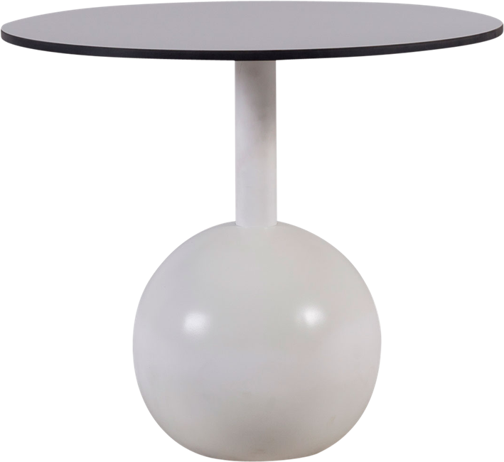 White Shape Side Table 